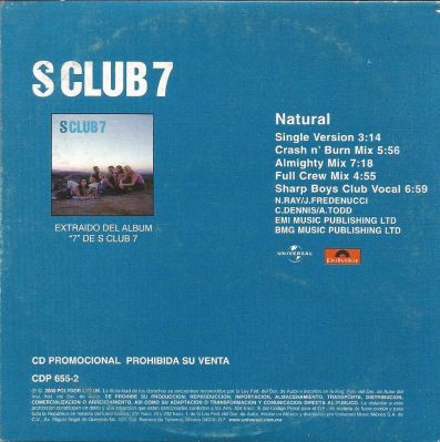 Mexican Promo (Back)

