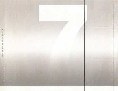 US Album (Original Release - Insert)
